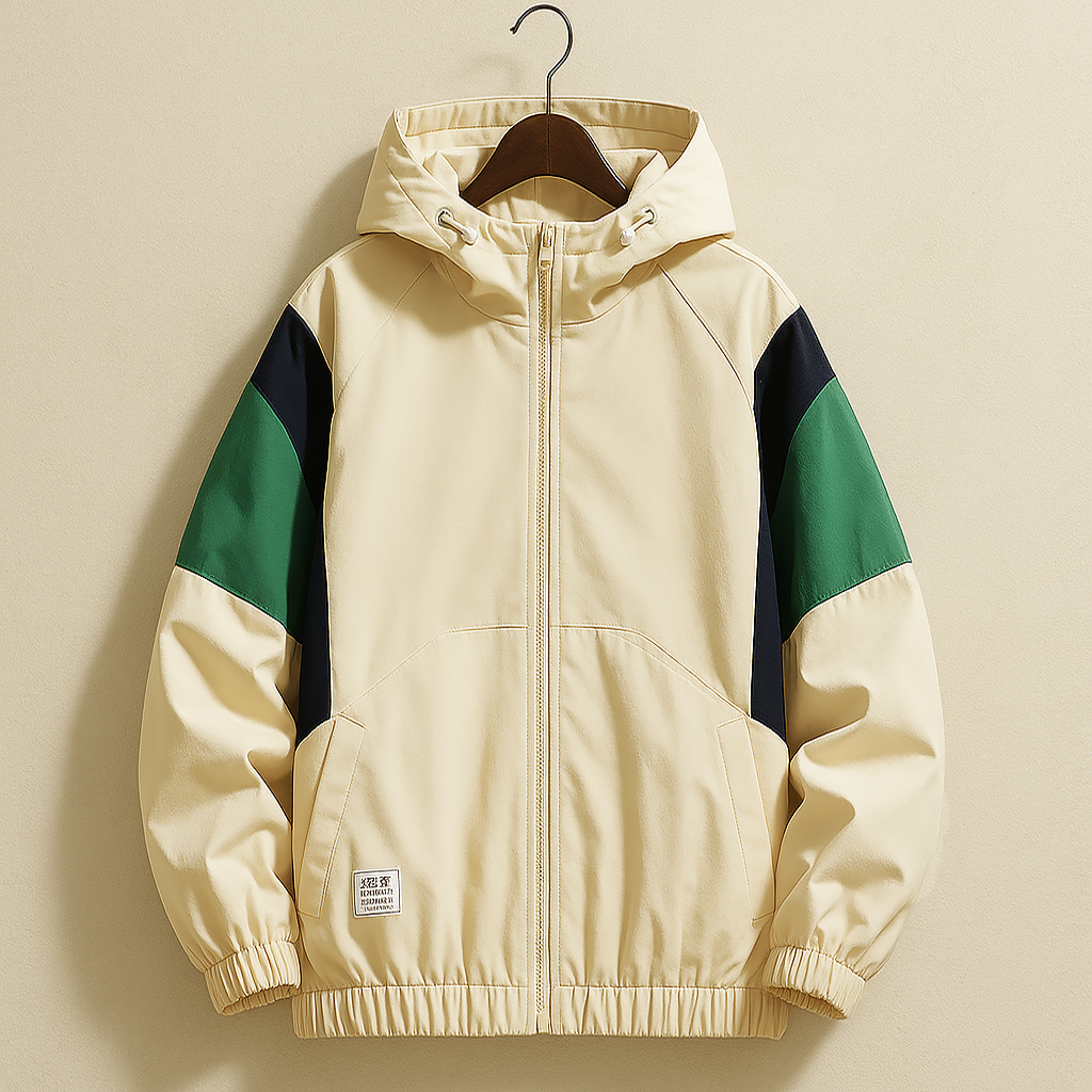 Veste Étanche Sport Homme avec Capuche pour Randonnée - LuxeStyle