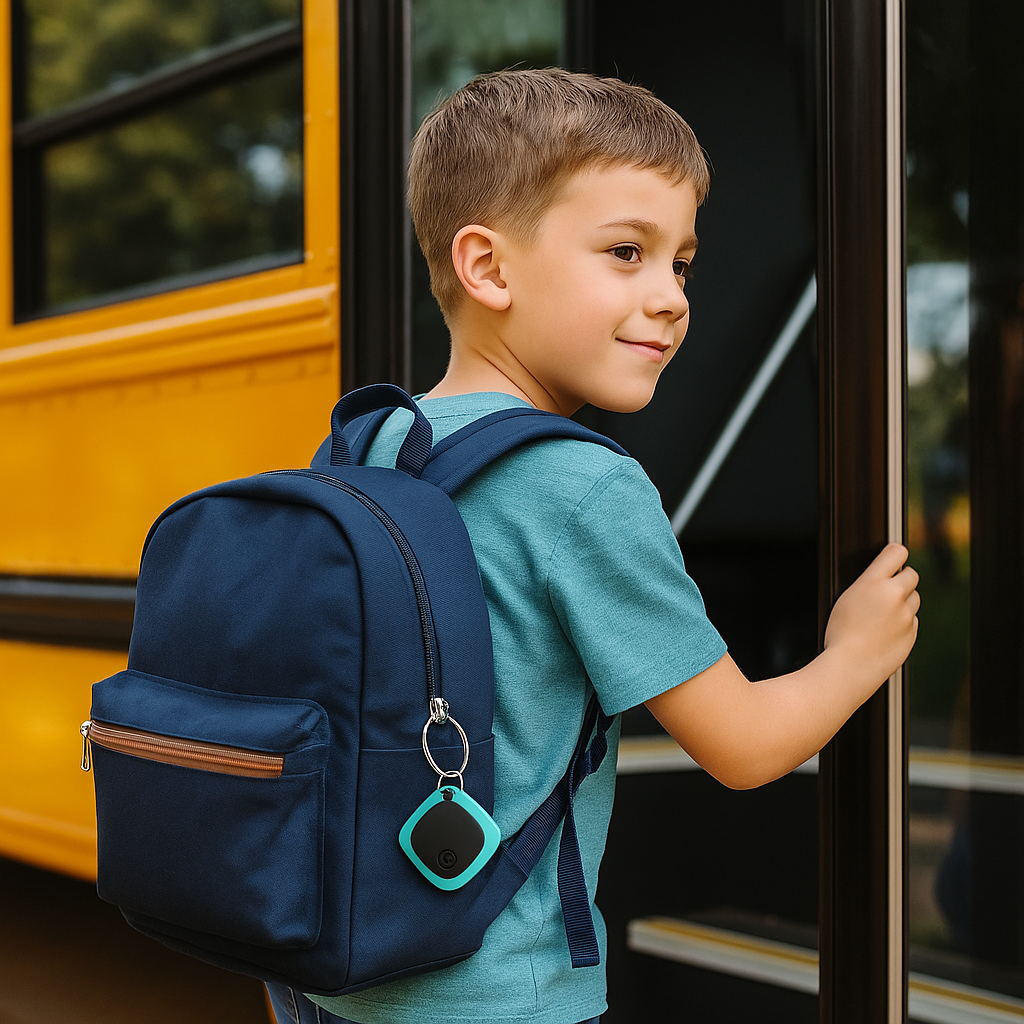 Traceur GPS Enfant Sécurité avec Porte-clés Anti-perte - LuxeStyle