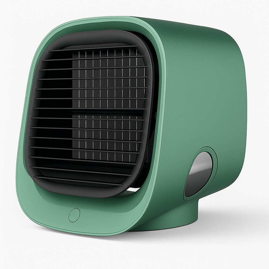 Ventilateur Bureau Silencieux Vert Foncé - LuxeStyle