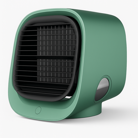 Ventilateur Bureau Silencieux Vert Foncé - LuxeStyle