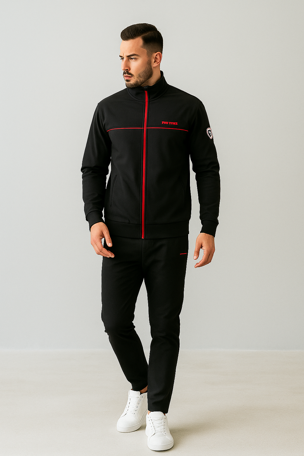 Survêtement Sport Homme Contraste Dynamique - LuxeStyle