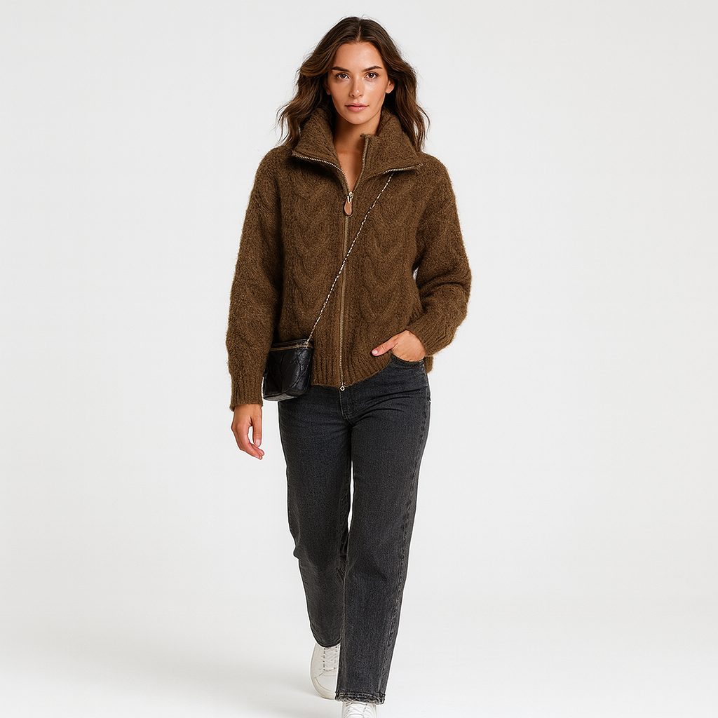 Pull Femme Hiver Doux et Confortable