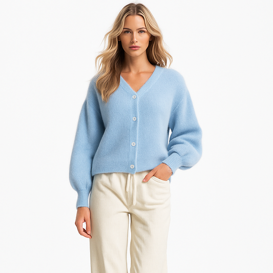 Cardigan Féminin Doux Oversized - LuxeStyle