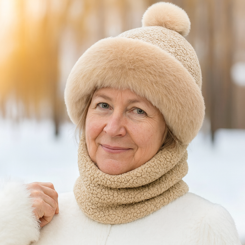 Chapeau et Écharpe Douillet Polaire pour Femme et Homme - LuxeStyle