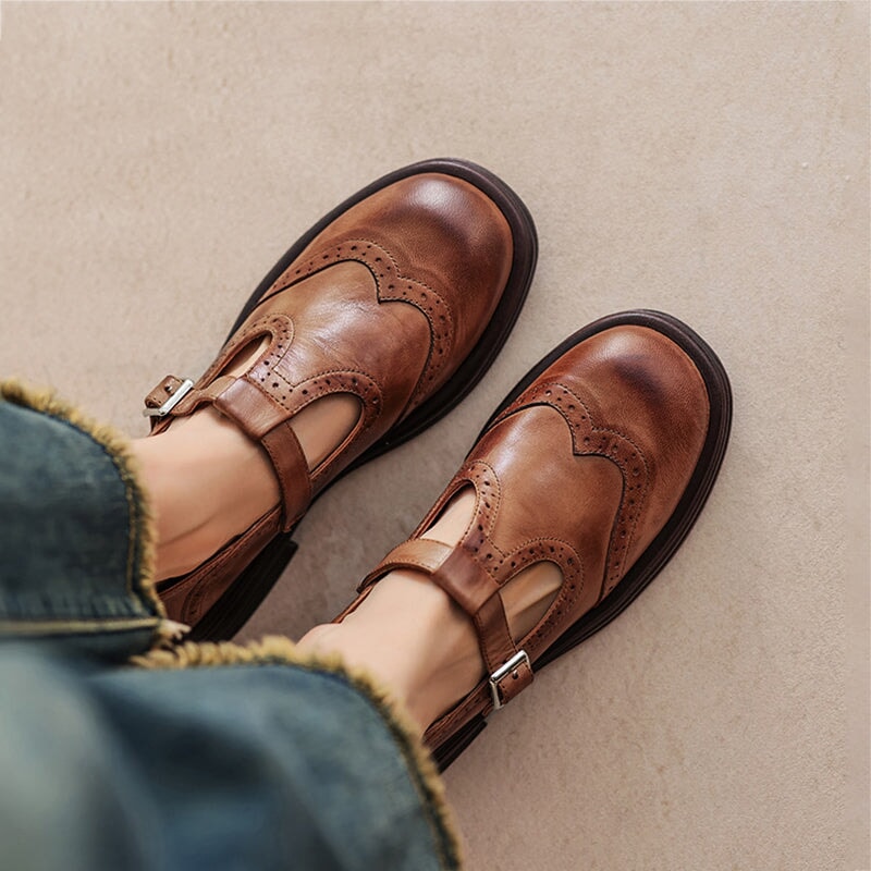 Sandales Femmes Cuir Tendances - Chaussures Été Chics & Confort - LuxeStyle