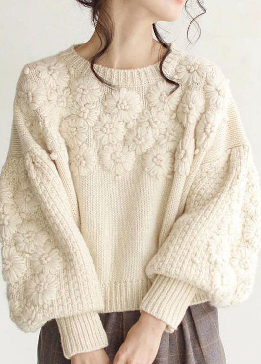 Pull Femme Grande Taille Fleurs Colorées pour Automne - LuxeStyle