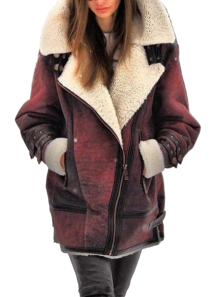 ChicWarm™ – Manteau Hiver Femme Élégant et Confortable en Tissu Résistant