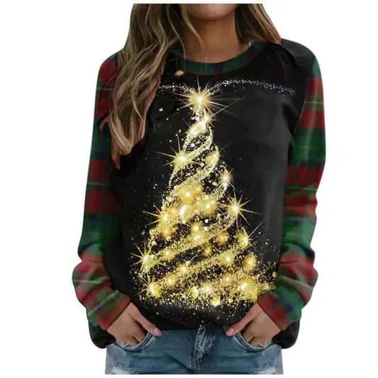 Tops De Noël Pour Femme | Manches Longues