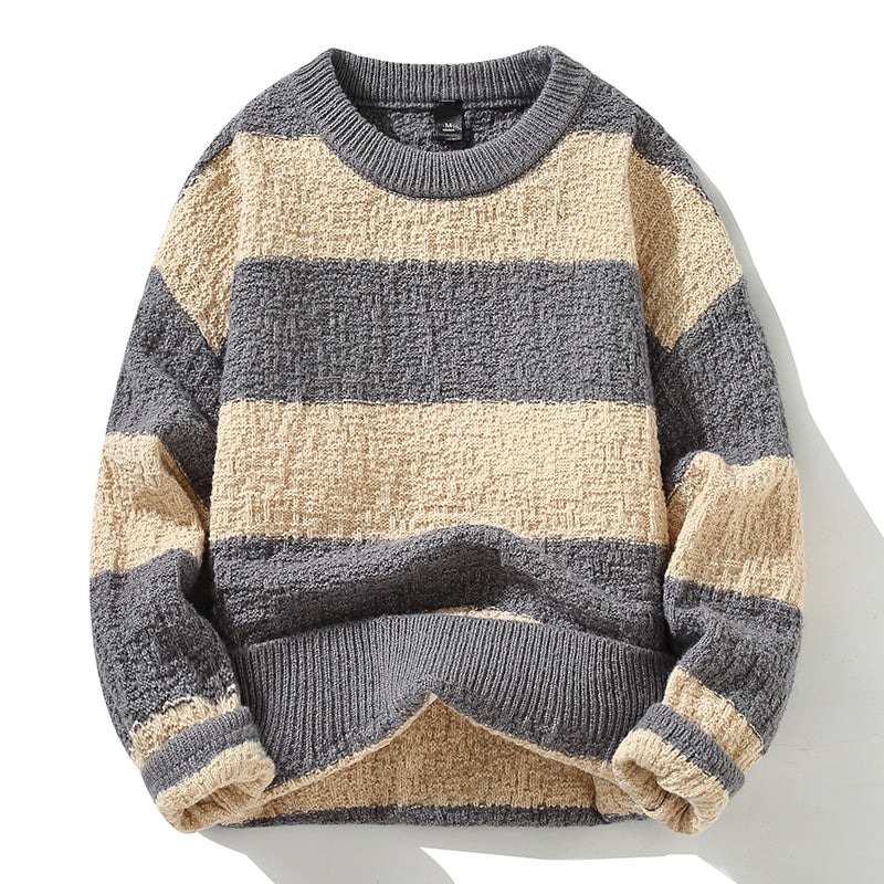 Pull Rayé Classique pour Homme et Femme