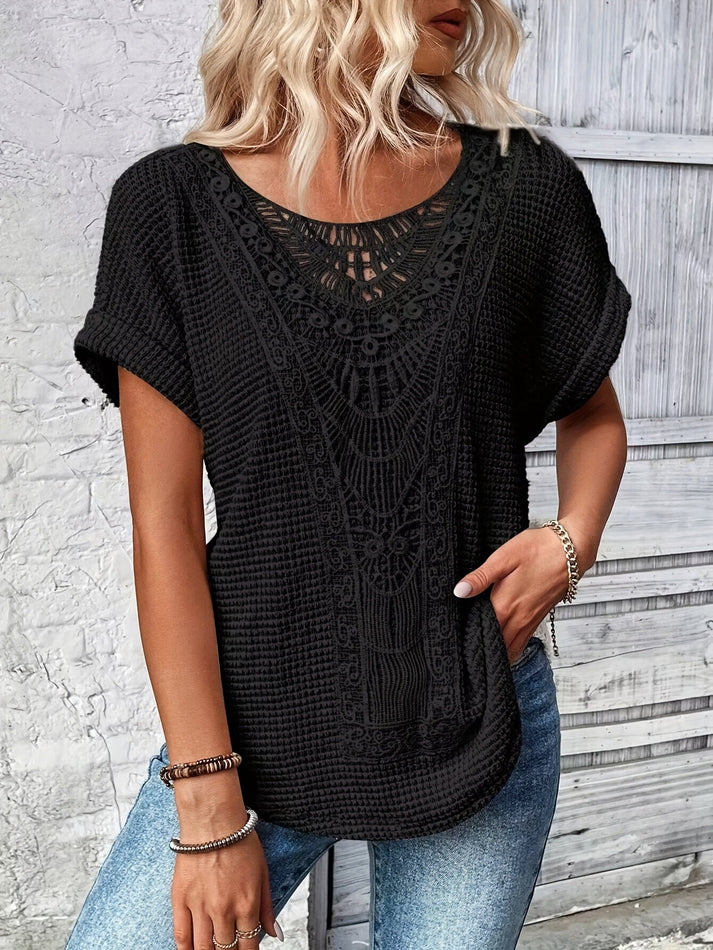 Blouse en Dentelle Chic pour Femme