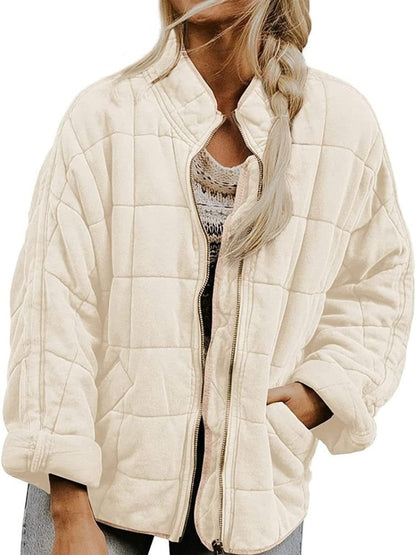 Veste polaire verte femme manches longues
