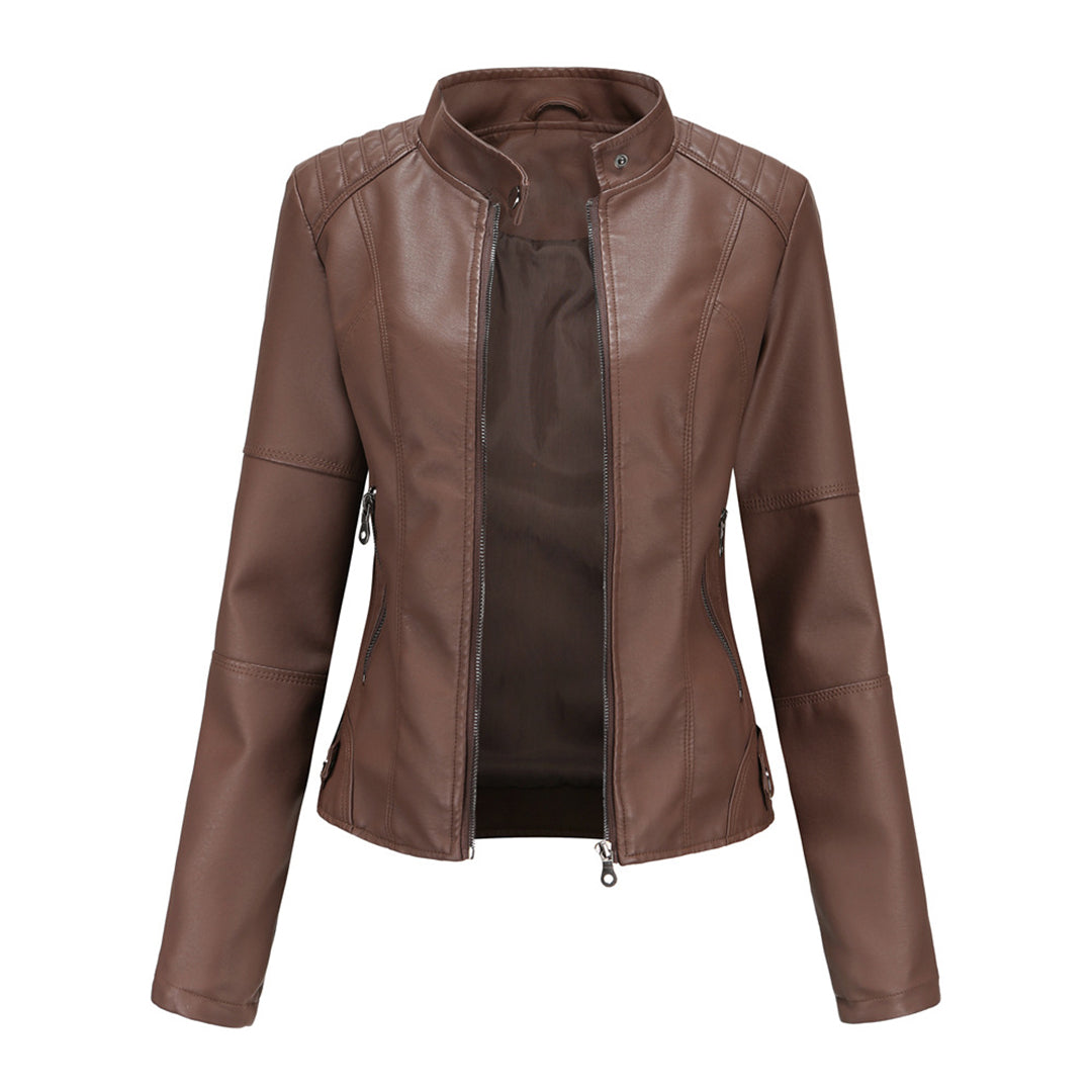 Veste Courte Féminine à Fermeture Éclair pour Femme | Parfaite pour Printemps