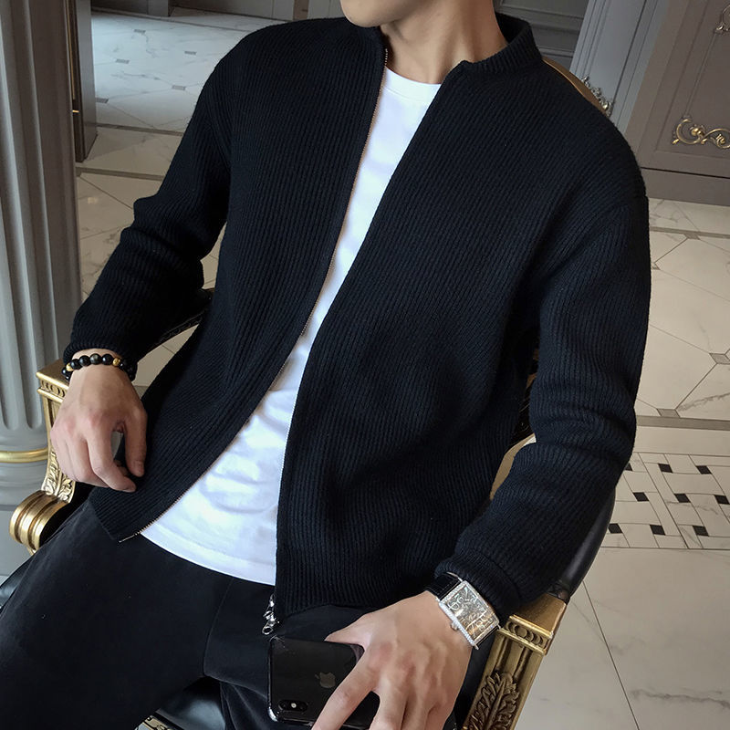 Gilet Homme Élégant - Cardigan Douillet en Laine de Qualité, Style Hivernal Chic