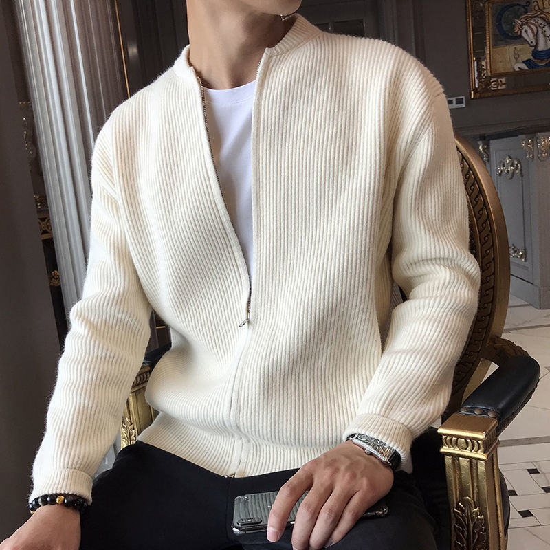 Gilet Homme Élégant - Cardigan Douillet en Laine de Qualité, Style Hivernal Chic - LuxeStyle