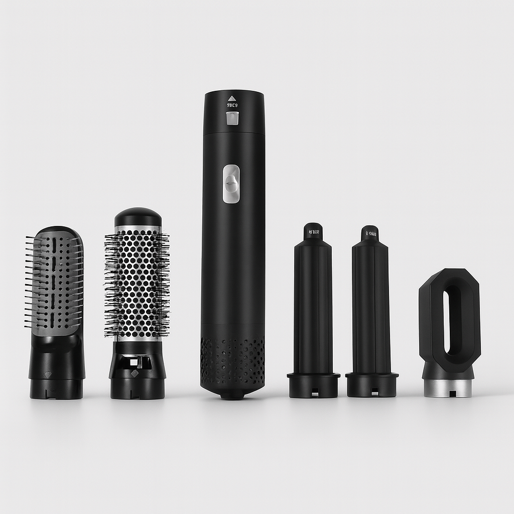 Brosse Pétrissante Professionnelle avec Embouts Amovibles - LuxeStyle