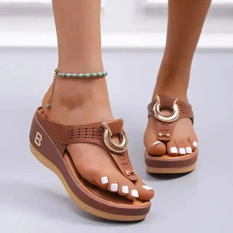 OrthoElegance™ – Sandales Femmes Confortables Antidérapantes et Élégantes