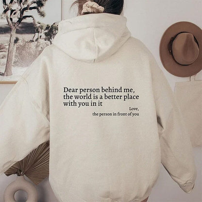 Sweat à Capuche Féminin Détendu