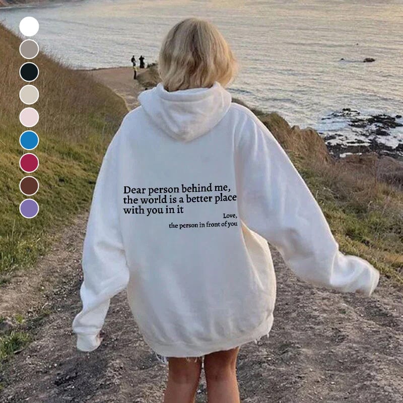 Sweat à Capuche Féminin Détendu