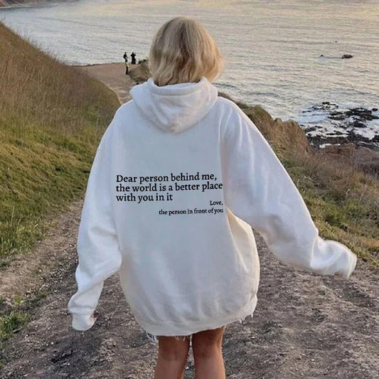 Sweat à Capuche Féminin Détendu - LuxeStyle