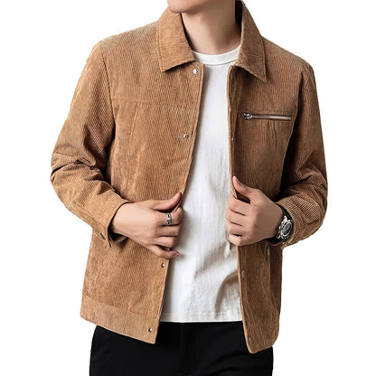 Cordedge™ – Veste Homme Sportive Élégante en Cordon Légère et Confortable
