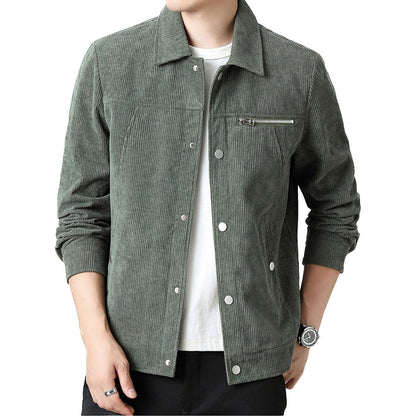 Cordedge™ – Veste Homme Sportive Élégante en Cordon Légère et Confortable