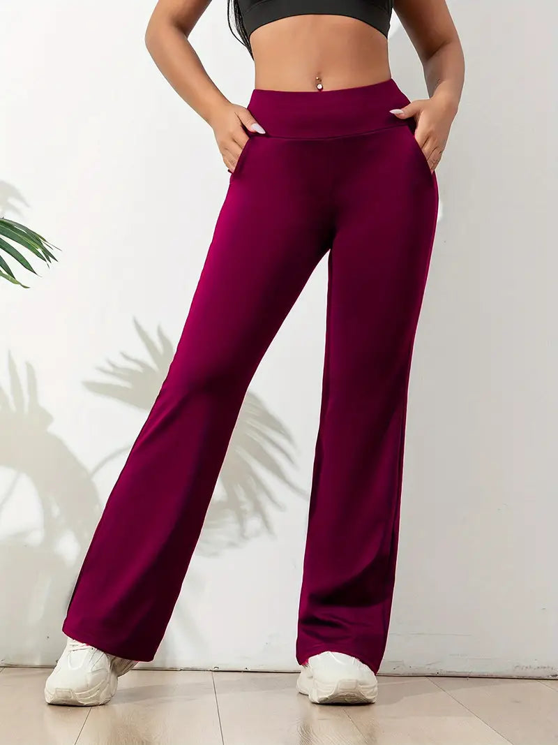 Collant Femme Sport Taille Haute Élastique