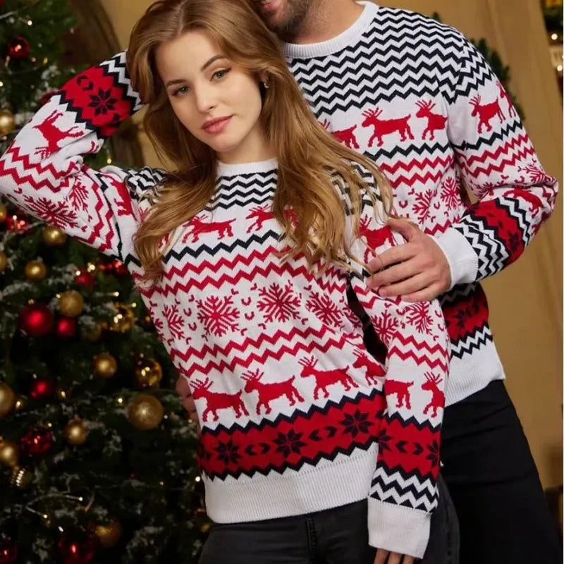 Pull Festif Hiver pour Homme et Femme