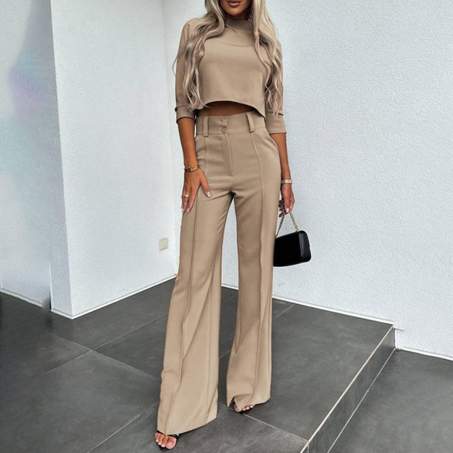 Ensemble deux pièces élégant et tendance pour femme