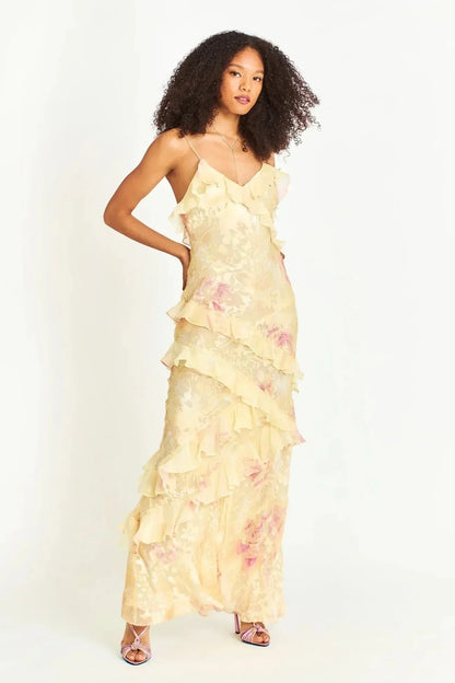 Robe Longue Élégante Été pour Femme