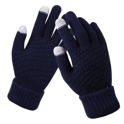 Gants Femme Hiver Douillet avec Motif Brodé