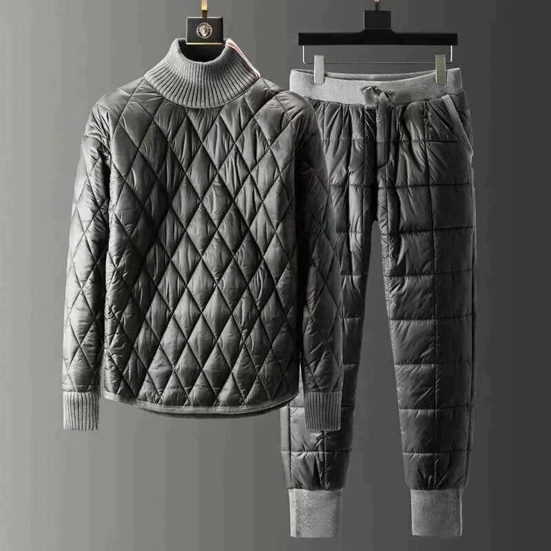 Costume Hiver Homme 2 Pièces Élégant - LuxeStyle