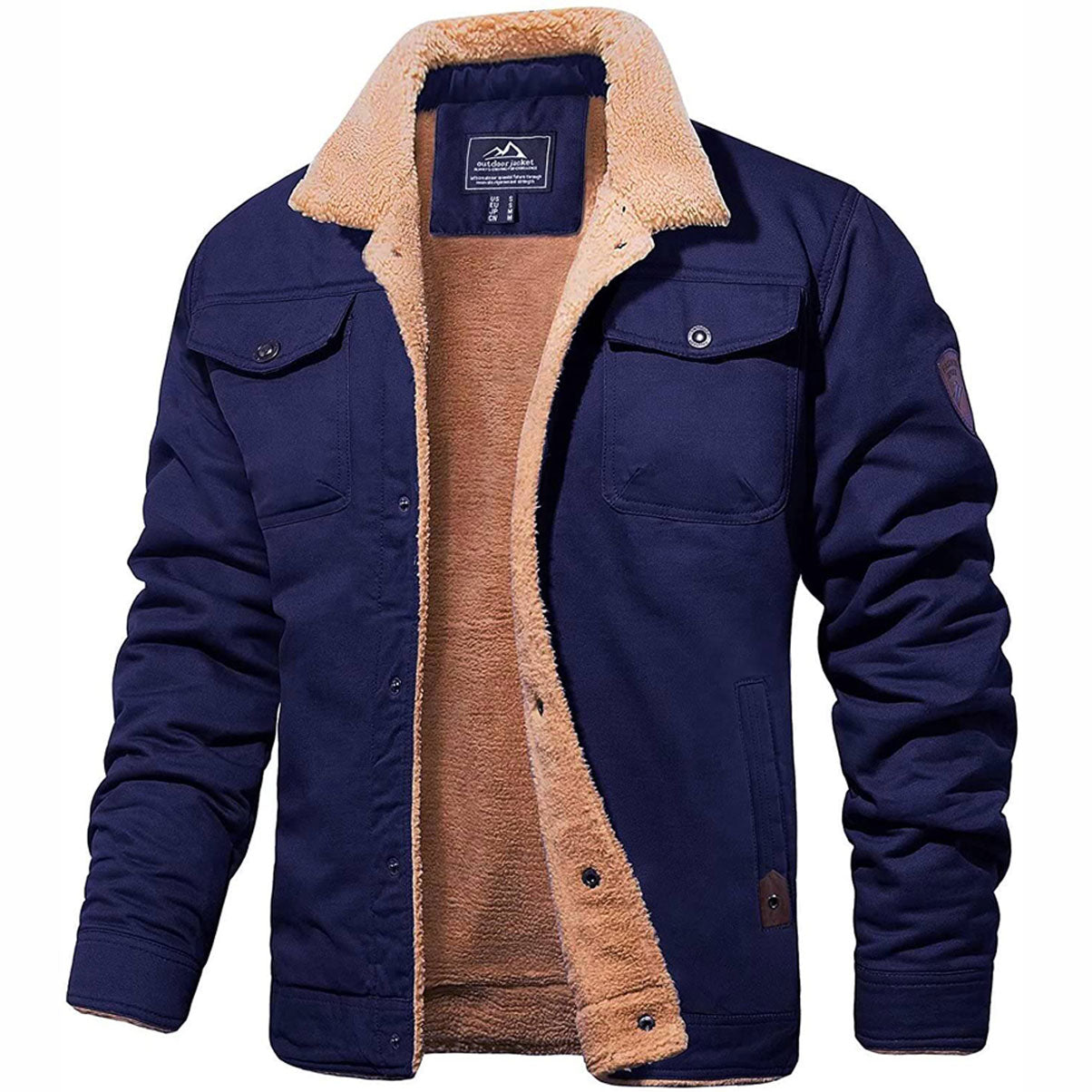 Veste Bomber Homme Élégante & Chaude pour Tous les Temps