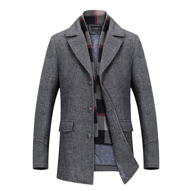 Veste Homme Hiver Élégante et Chaude - LuxeStyle