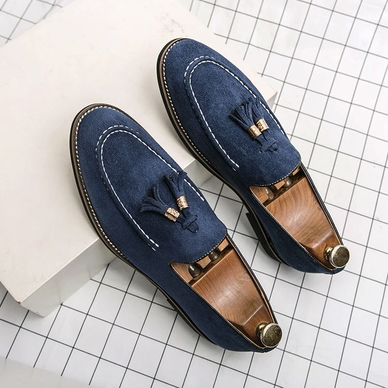 Mocassins de Mariage Chic Pour Homme À Détails Brodés - luxestyle