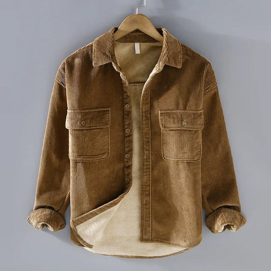Chemise Veste Homme Hiver Élégante et Détendue - LuxeStyle