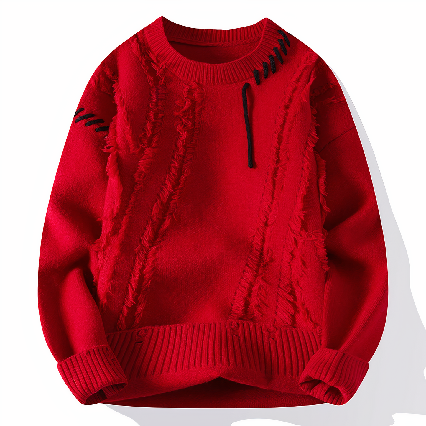 Pull Homme Élégant – Sweater Hiver Douillet en Laine pour Homme
