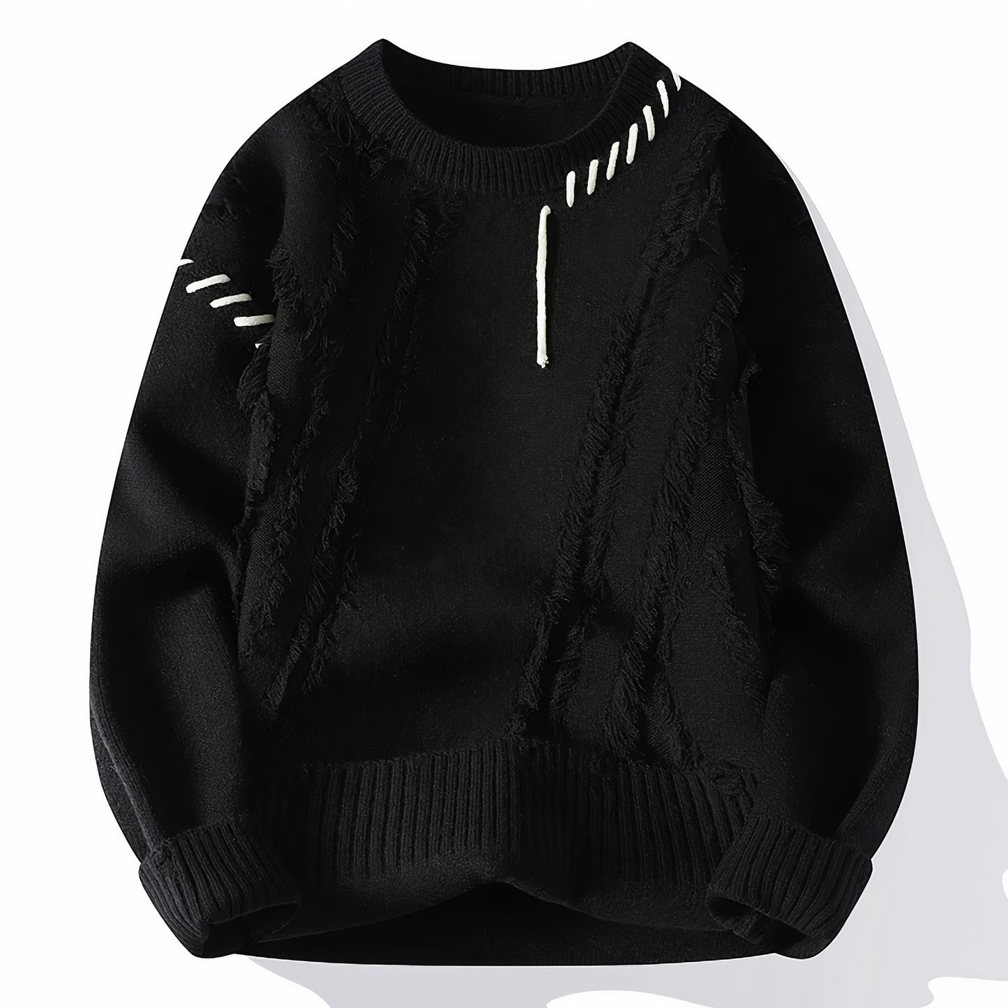 Pull Homme Élégant – Sweater Hiver Douillet en Laine pour Homme