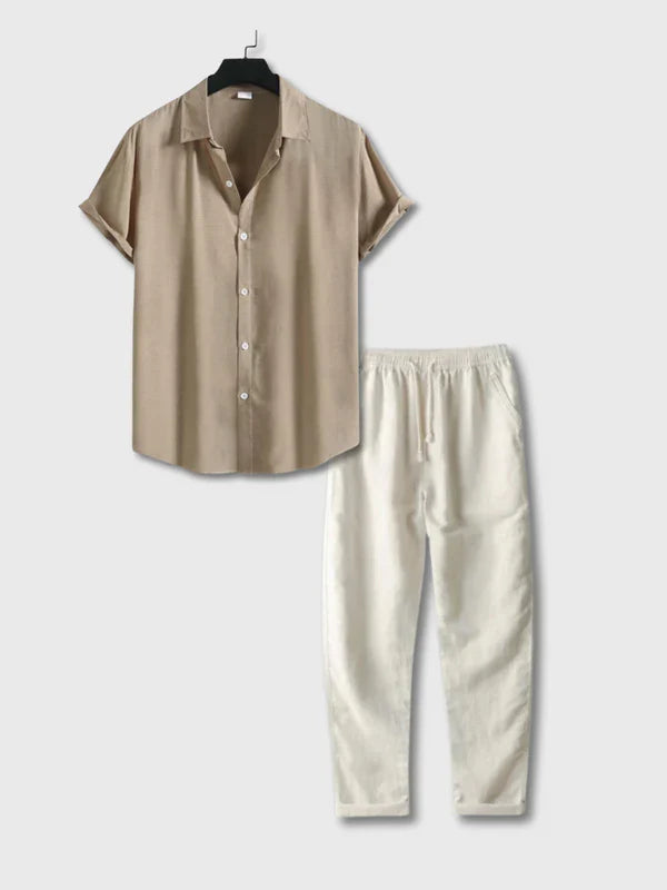 Costume D’été Élégant Pour Homme