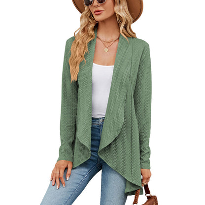 Gilet Élégant Taille Droite pour Femme Automne