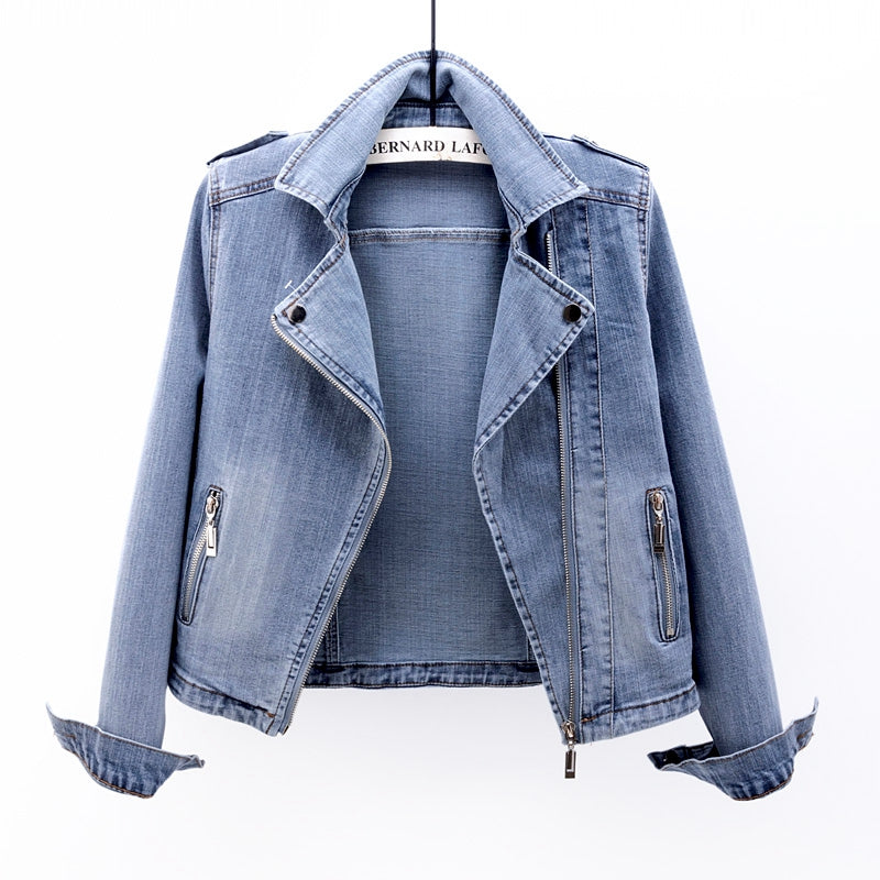 Veste Denim Classique Manches Longues - BlxckFR
