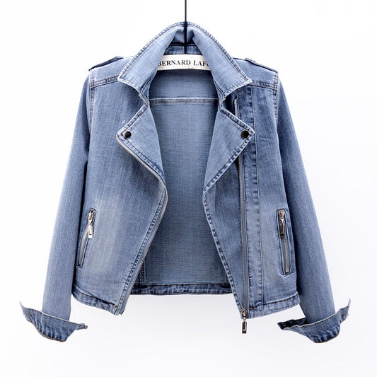 Veste Denim Classique Manches Longues - BlxckFR