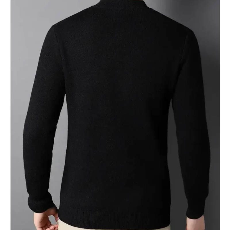 Pull Homme Col Roulé Cachemire Doux & Chaud