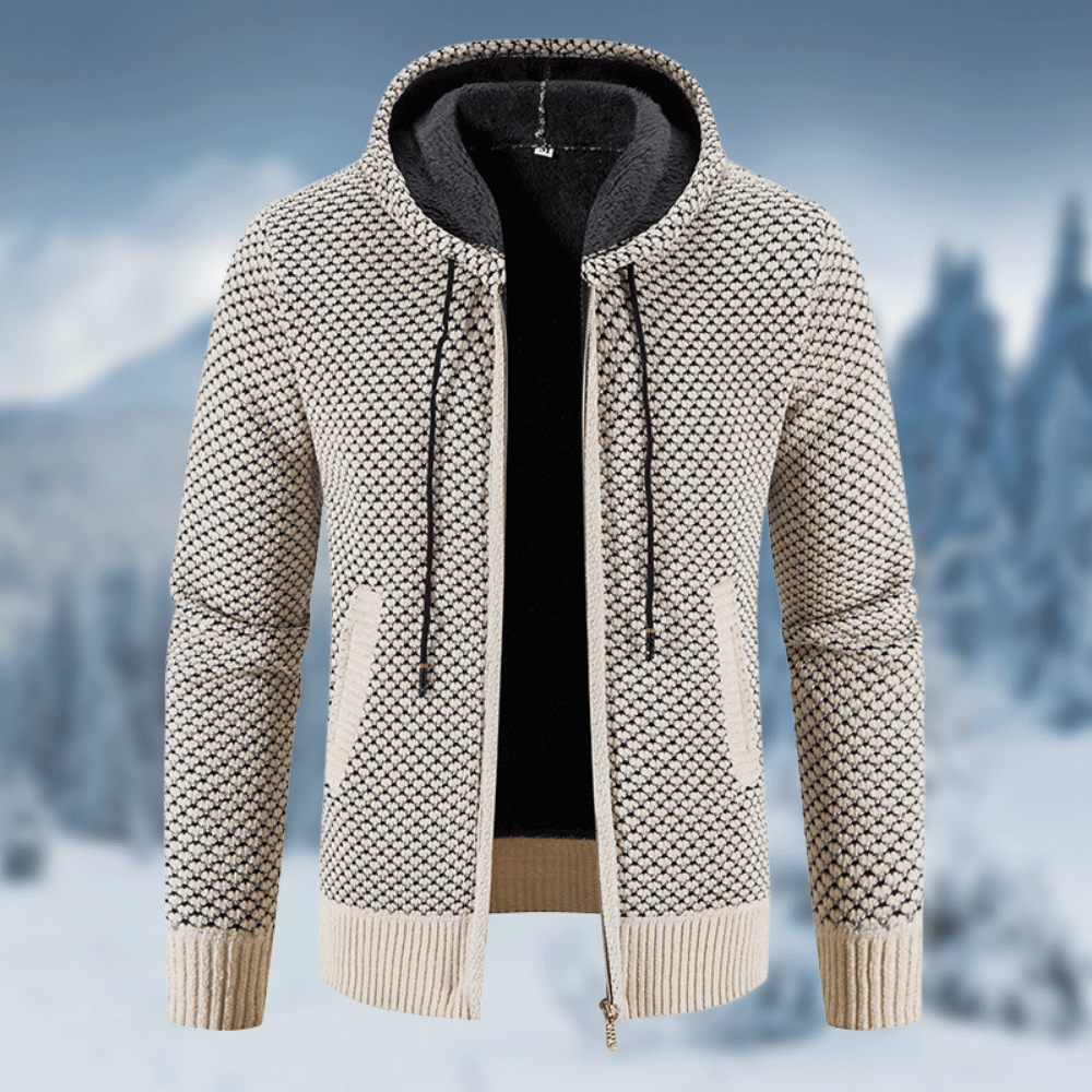Sweat À Capuche Homme Hiver Douillet - LuxeStyle