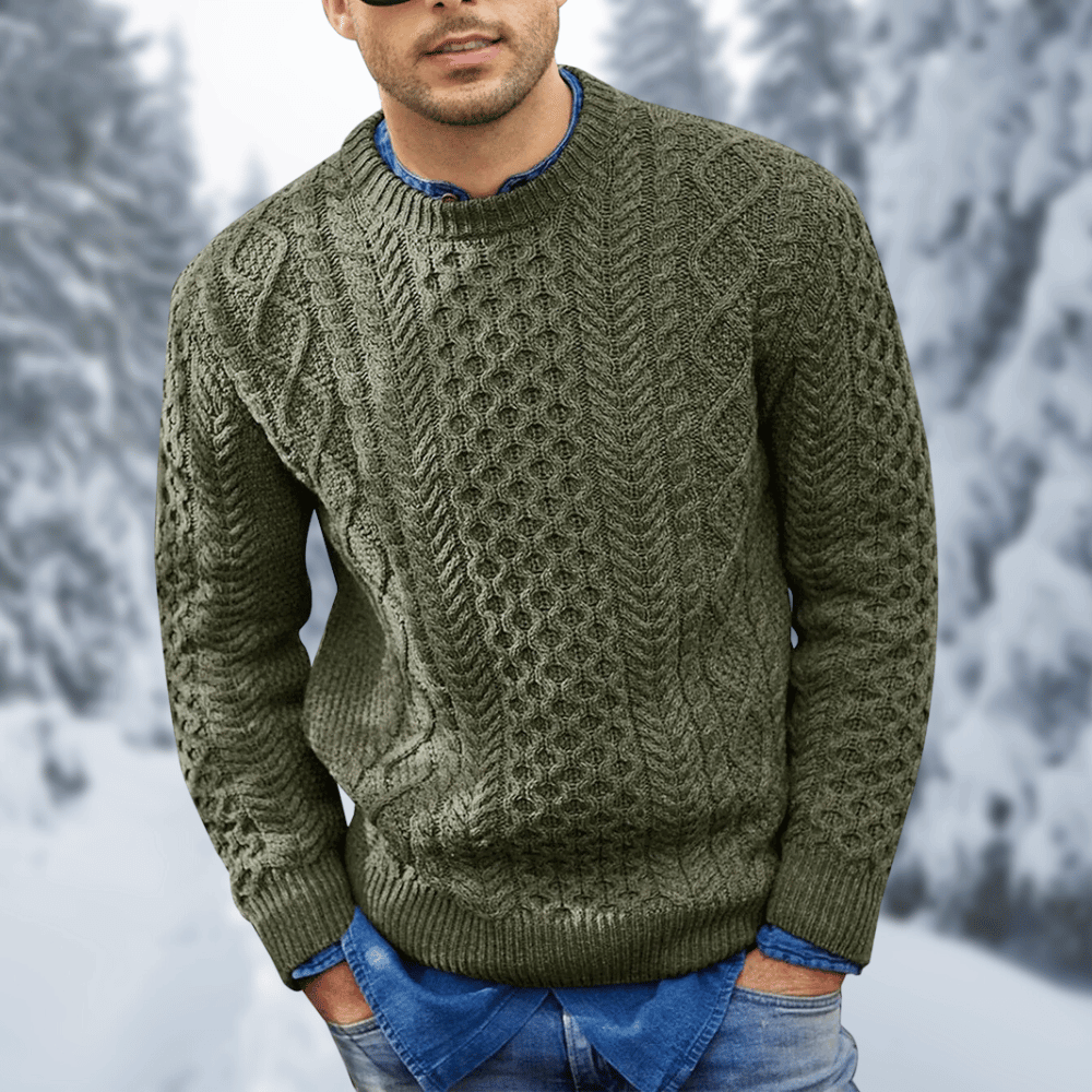 Pull d'Hiver Homme Douillet Chauffant