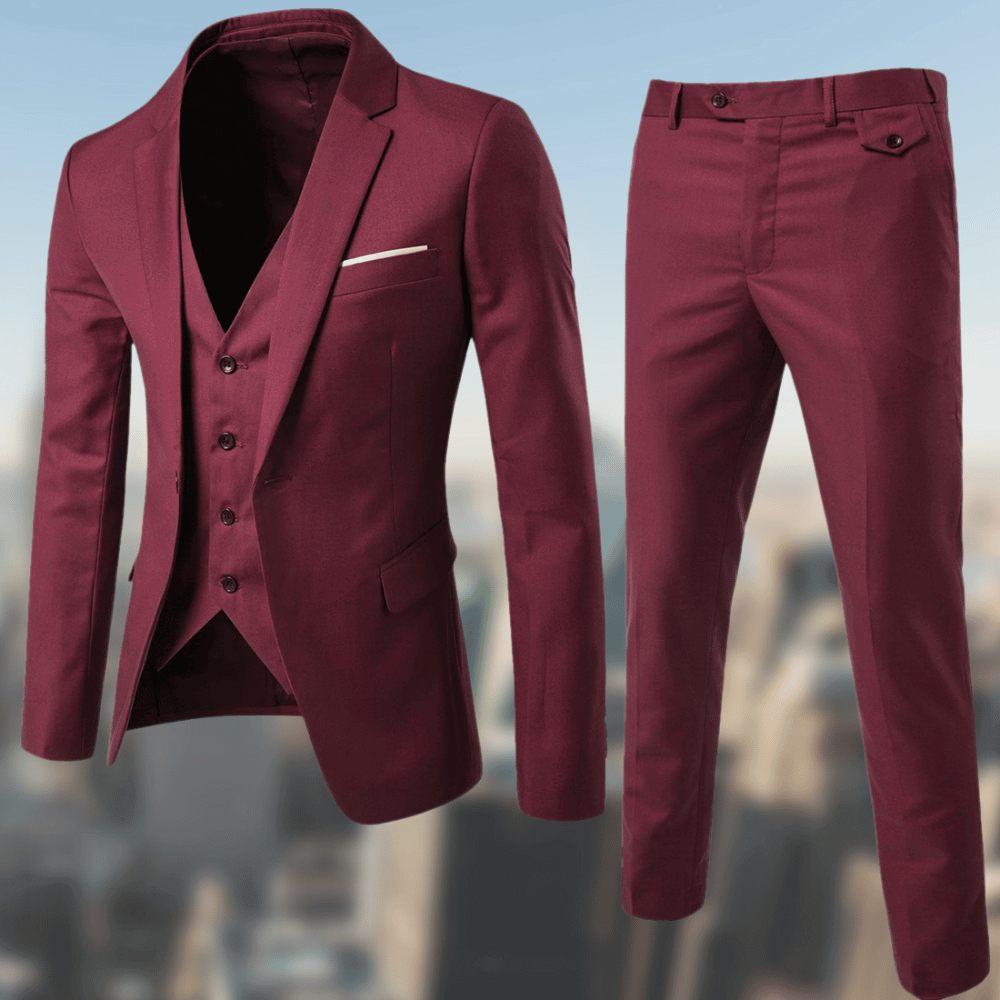Costume Homme Classique Veste et Pantalon