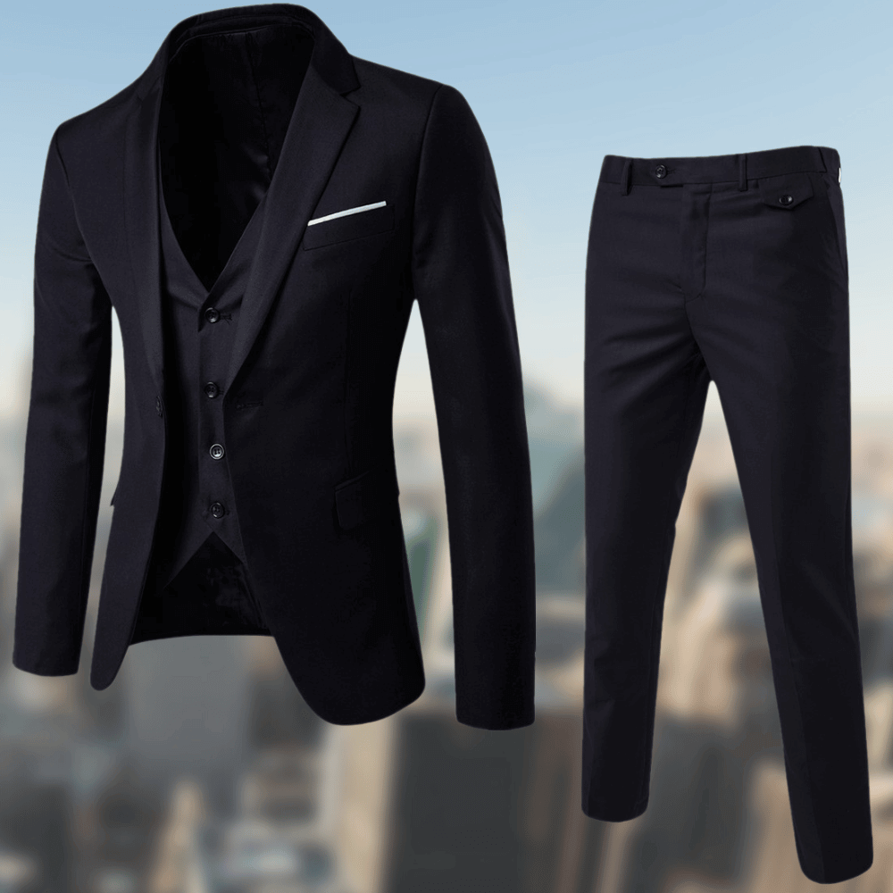 Costume Homme Classique Veste et Pantalon - LuxeStyle