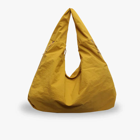 Sac à main toile jaune vintage femme - LuxeStyle