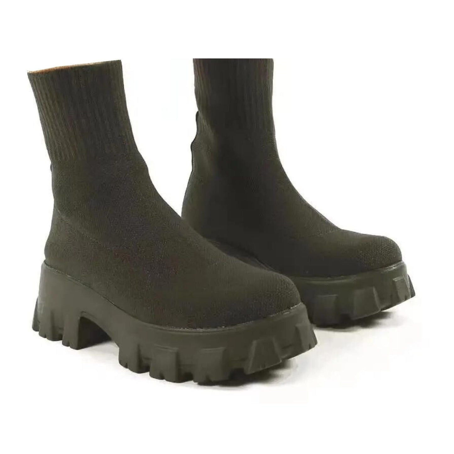 Bottes Chelsea Féminines à Talon Bas pour Femme