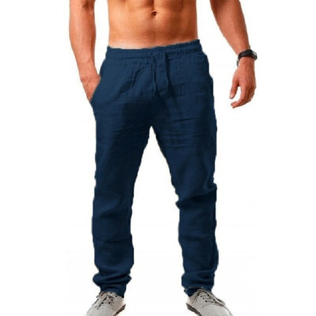 Pantalon de sport noir élégant pour homme