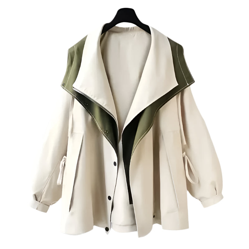 Duoshield™ – Veste Bicolore Coupe-vent & Imperméable Pour Femme